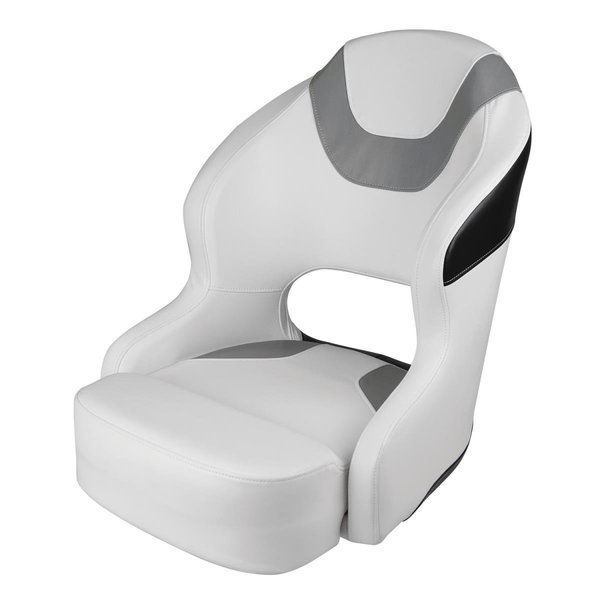 Wise Wise 3314-1782 Baja Bucket Seat; Brite White; Grey & Black 3314-1782